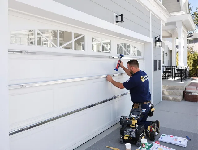 Professional garage door installation by Somers Garage Door Repair in Somers