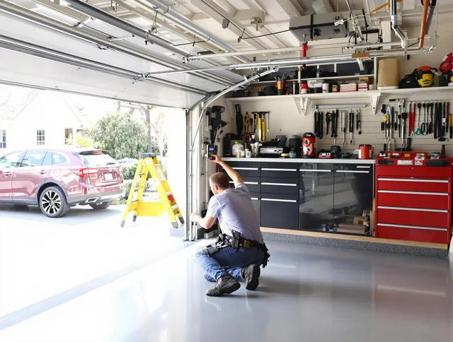 Local garage door repair service by Somers Garage Door Repair in Somers